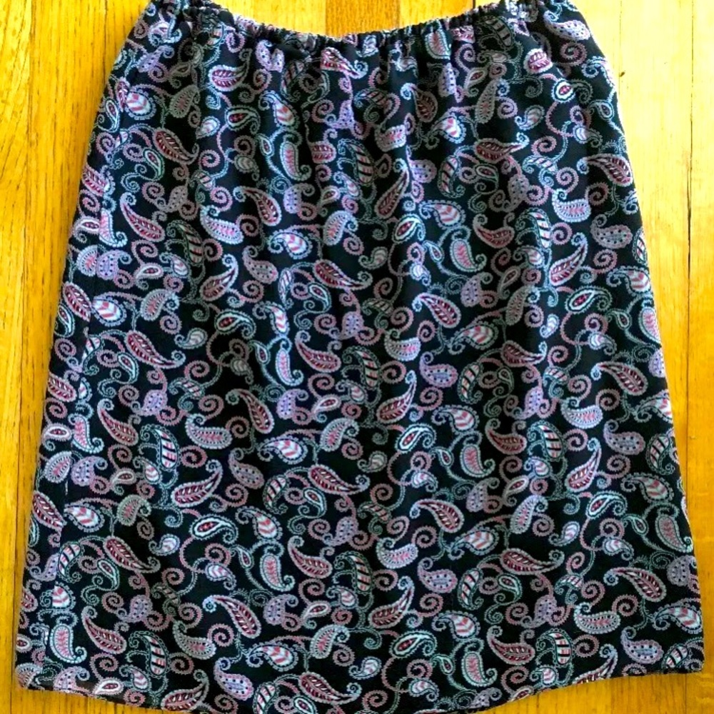 Caslon skirt medium paisley